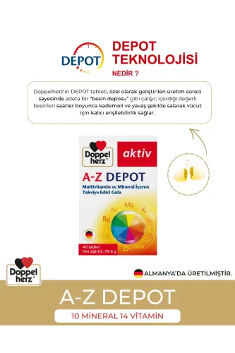 Aktiv A-z Depot Multivitamin 40 Tablets - DOPPEL HERZ (1)