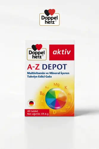 Aktiv A-z Depot Multivitamin 40 Tablets - 7