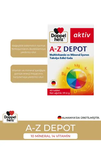 Актив A-z Depot Мультивитамины 40 таблеток - 3