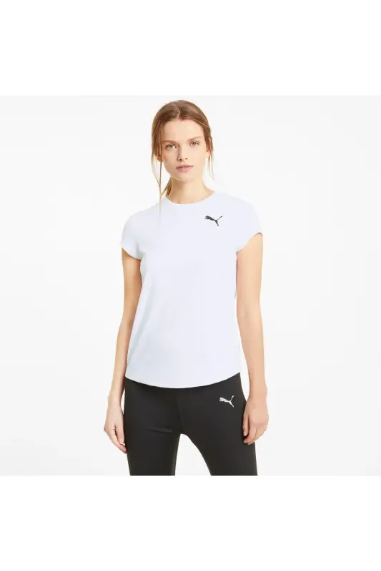 Aktiv Tişört Qora Ayollar T-shirt - 5