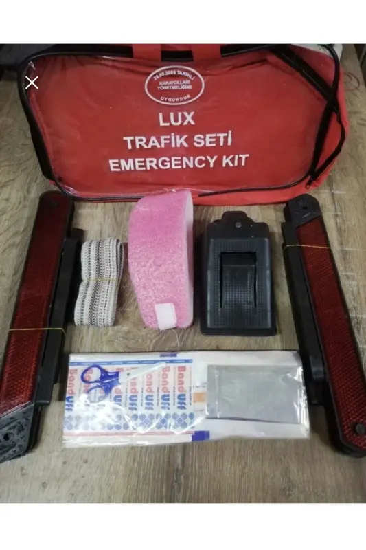Akü Takviye Kabelli Çantalı Lyuks Trafik Seti Tüvtür - 1