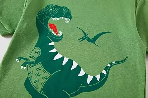 Akyzic Kichkina Bola Qisqa Pijama To'plamlari Yozgi Uyqu Kiyimlari 2 Parcha Bolalar Pijamalari 2-7 Yosh - 5