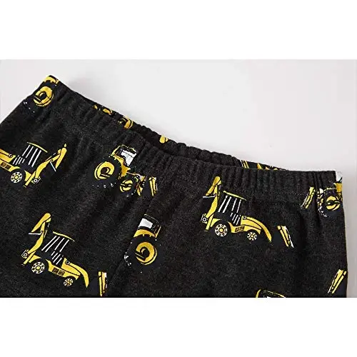 Akyzic Little Boy Short Pajamas Sets for Toddler Sleepwear Summer 2 Piece kids Pjs 2-7T - 7