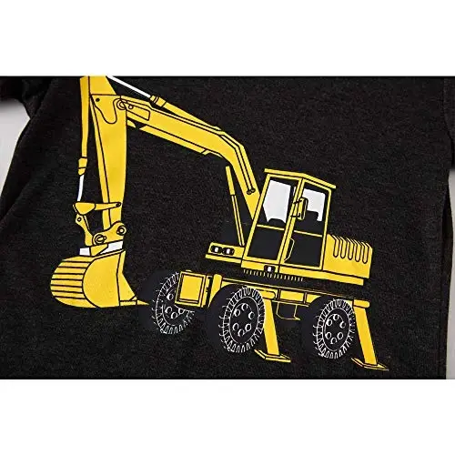 Akyzic Little Boy Short Pajamas Sets for Toddler Sleepwear Summer 2 Piece kids Pjs 2-7T - 6