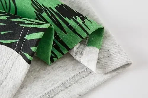 Akyzic Little Boy Short Pajamas Sets for Toddler Sleepwear Summer 2 Piece kids Pjs 2-7T - 6