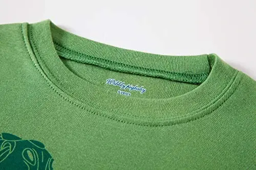 Akyzic Little Boy Short Pajamas Sets for Toddler Sleepwear Summer 2 Piece kids Pjs 2-7T - 4