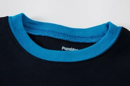 Akyzic Little Boy Short Pajamas Sets for Toddler Sleepwear Summer 2 Piece kids Pjs 2-7T - 4