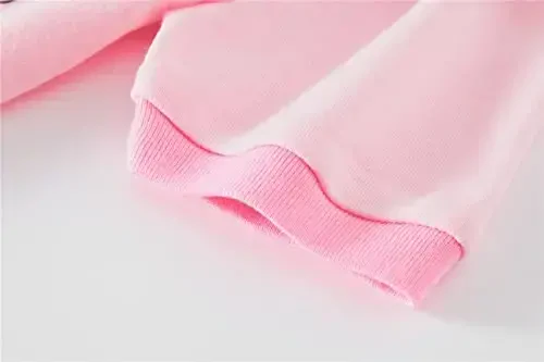 Akyzic Little Girls Pajamas 100% Cotton Short Sleeve Pjs Toddler Summer Sleepwear Kids Clothes Set 3t-10t - 4