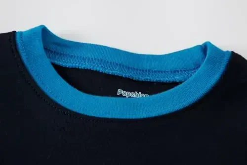 Akyzic Little Boy Short Pajamas Sets for Toddler Sleepwear Summer 2 Piece kids Pjs 2-7T - 4