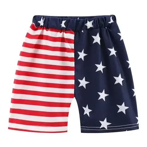 Akyzic Little Boy Short Pajamas Sets for Toddler Sleepwear Summer 2 Piece kids Pjs 2-7T - 6