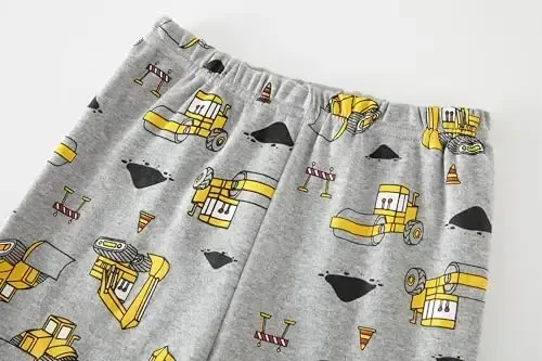 Akyzic Little Boy Short Pajamas Sets for Toddler Sleepwear Summer 2 Piece kids Pjs 2-7T - 6