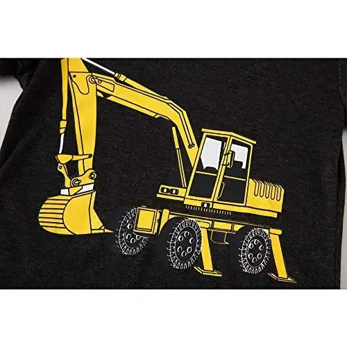 Akyzic Little Boy Short Pajamas Sets for Toddler Sleepwear Summer 2 Piece kids Pjs 2-7T - 6