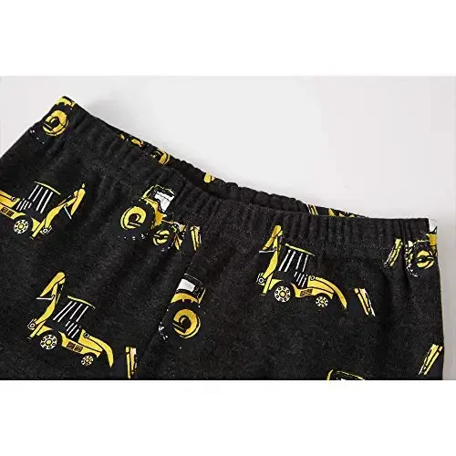 Akyzic Little Boy Short Pajamas Sets for Toddler Sleepwear Summer 2 Piece kids Pjs 2-7T - 7