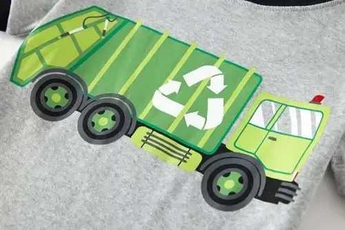 Akyzic Little Boy Short Pajamas Sets for Toddler Sleepwear Summer 2 Piece kids Pjs 2-7T - 4