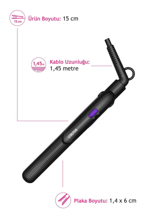 Al 785 Mini Hair Straightener - 4