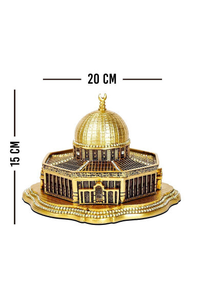 Al-Aqsa masjidi | Sahroi jannat gumbazi | Stol usti dekorasi | Televizor usti dekorativ aksessuar - 7