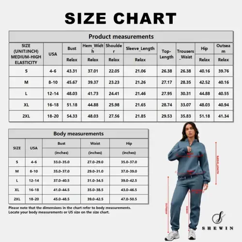 Aleumdr Women's Brown Long Sleeve Pullover Long Sweatpants, 2-Piece Outfit, Size XL - 7