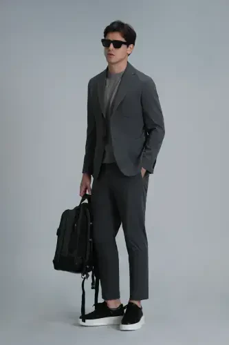 Alex Smart Erkaklar uchun Chino Shimlari Slim Fit Yashil - 3