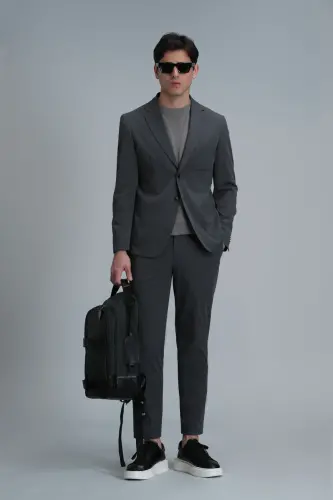 Alex Smart Erkek Chino Pantolon Slim Fit Yeşil-Yeşil 