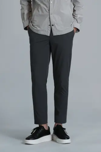 Alex Smart Erkek Chino Pantolon Slim Fit Yeşil-Yeşil - LUFIAN (1)