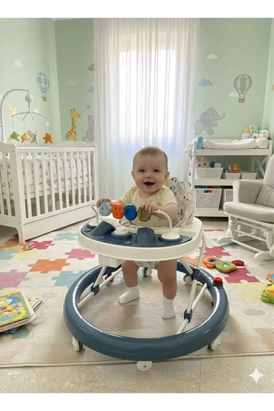 Alfa Yürüteç-Açık Mavi - ACR CICIKO