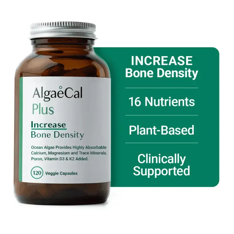 AlgaeCal Plus: Clinically Supported Calcium with Vitamin D3 & Vitamin K2 - 14