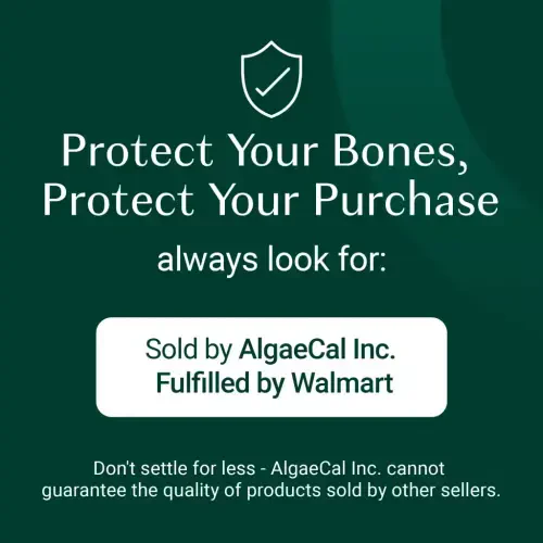 AlgaeCal Plus: Клинически подтвержденный кальций с витамином D3 и витамином K2 - 4