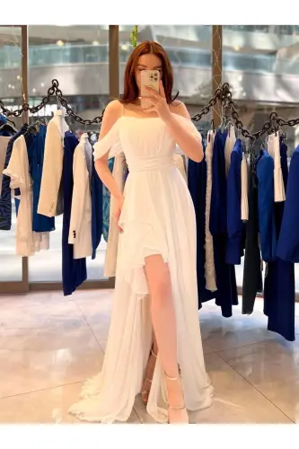 Alice Elbise - Beyaz - 3
