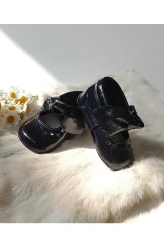 Alice Rugan Ko'k charm mokasin - Rugan Ko'k - 3