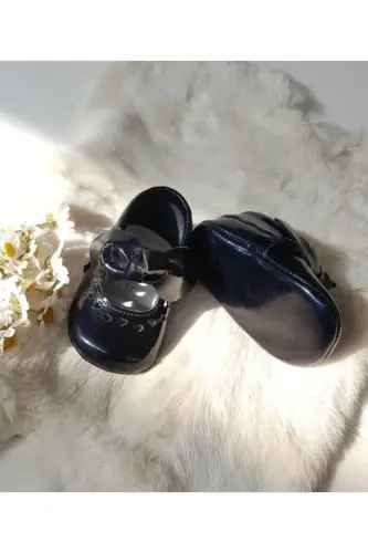 Alice Rugan Ko'k charm mokasin - Rugan Ko'k - 2