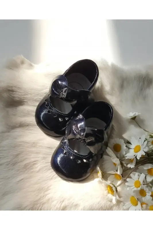 Alice Rugan Lacivert Deri Makosen-Rugan Lacivert - HODORE