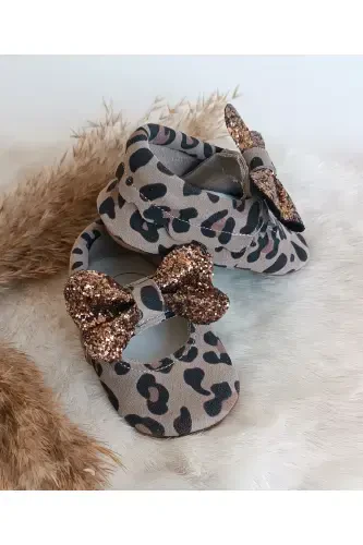 Alice Taşlı Leopar Hakiki Deri Mokasen-Taşlı Leopar - Modazone (1)