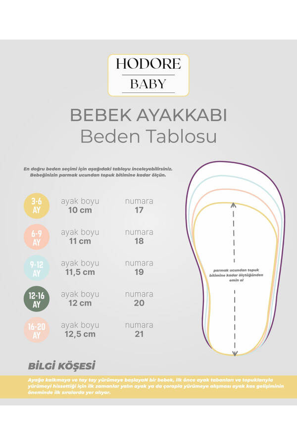 Alice toshli krem haqiqi teri chaqaloq mokasin patik - 5