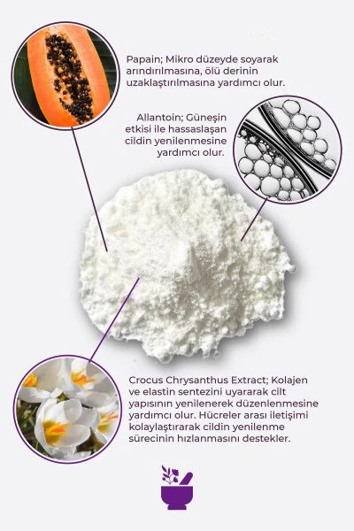 Alight Enzim Peeling Powder - Aydınlatıcı Ve Arındırıcı Toz Peeling 75 gr - 5