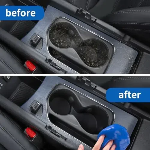 ALIOBC Car Cleaning Gel, Keyboard Cleaner Cleaning Putty for Car Interior Car Slime Cleaner Dust Cleaning Gel Car Putty for Cleaning Car Gel Cleaner Purple NT.WT.: 5.6 oz (160 g) - 5