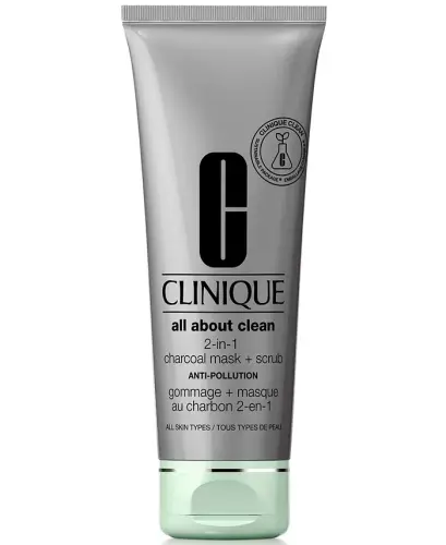 All About Clean™ 2-in-1 Charcoal Face Mask + Scrub, 3.4-oz. - 1