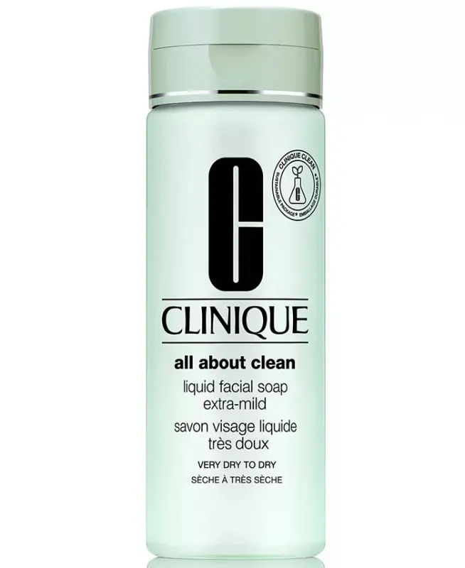 All About Clean™ Liquid Facial Soap Extra Mild, 6.7 fl oz-No Color - CLINIQUE