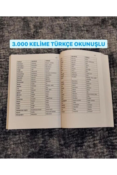 All Russian Grammar Topics, Everyday Dialogues, Vocabulary, Stories, Turkish Pronunciation A1 - C2 - 17
