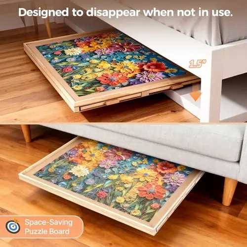 ALL4JIG 1000 Piece Rotating Puzzle Board with Drawers 22