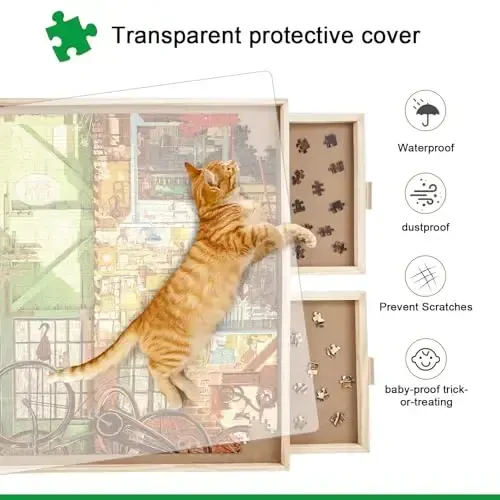 ALL4JIG Поворотный пазл-стол с ящиками на 1500 элементов, 26