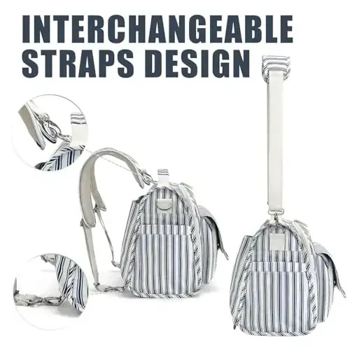 ALLCAMP Diaper Bag Large, Support Baby Stroller, Converted Into a Tote Bag - 7