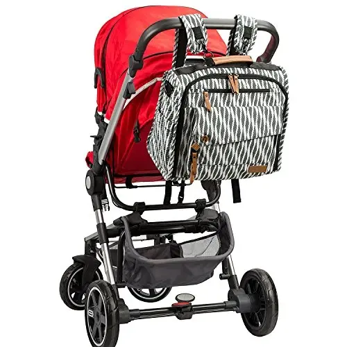ALLCAMP Diaper Bag Large, Support Baby Stroller, Converted Into a Tote Bag - MODAZONE (1)