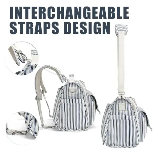 ALLCAMP Diaper Bag Large, Support Baby Stroller, Converted Into a Tote Bag - 7