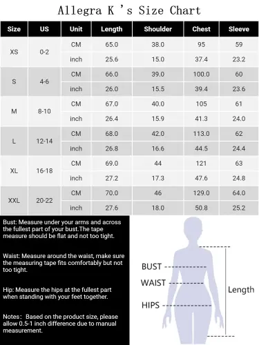 Allegra K Ayollar uchun Kesilgan Yoqa Bir Tugmali Kalça Uzunligi It Tishlari Bleyzer - 5