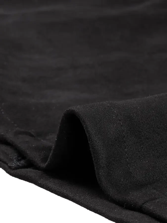 Allegra K Women's Notched Lapel Double Breasted Elegant Winter Long Coat - 5