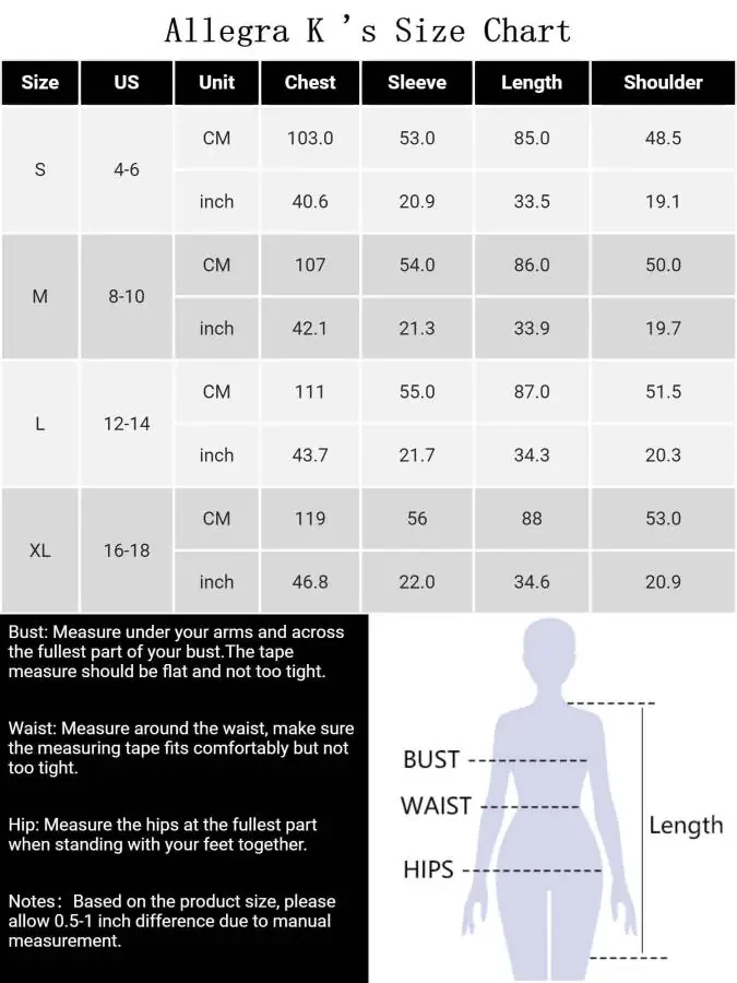 Allegra K Women's Peter Pan Collar Coat Long Sleeve Double Breasted Classic Winter Outwear - 5