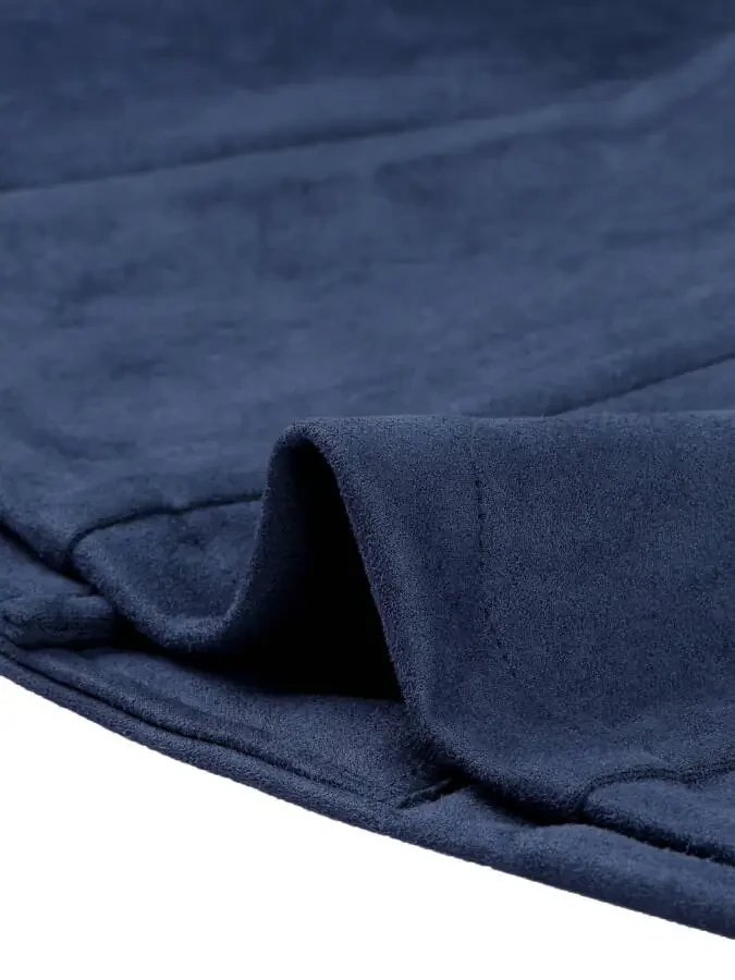 Allegra K Женский двубортный элегантный зимний длинный плащ с лацканами - 5