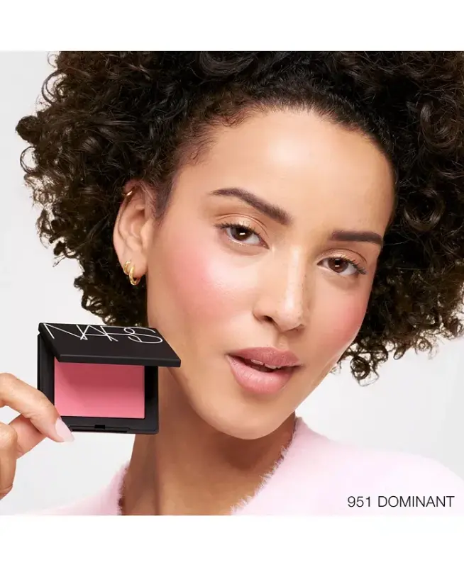 Talc Free Blush - Dominant - 951 (matte poppy pink) - 3