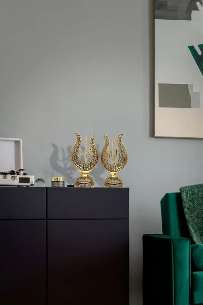 АЛЛОҲ МУҲАММАД АСМАУЛ ҲУСНА ЛЮКС ҲАДИЯЛИК КАТТА ОБЪЕКТ ДЕКОРАТИВ БЕЗАК - 7