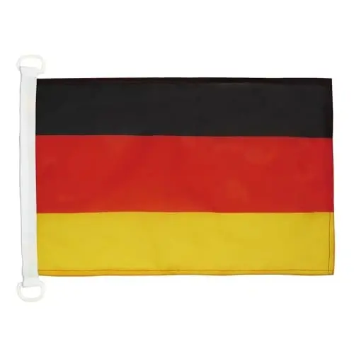 Germany NAUTICAL Flag 18'' x 12'' - German flags 30 x 45 cm. - Banner 12x18 in for boat - AZ FLAG - AZ FLAG